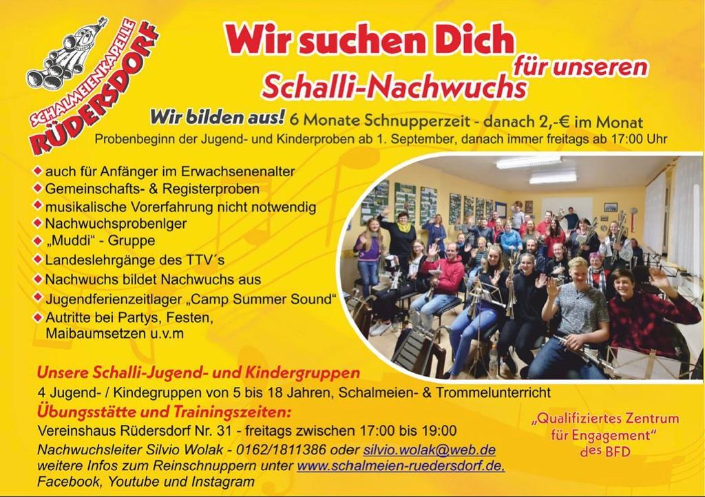 Wir suchen dich! 🎶